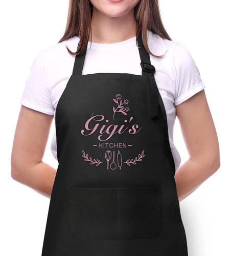 Gigi Gifts, Delantales De Cocina De Cocina Para Mujer, Abuel