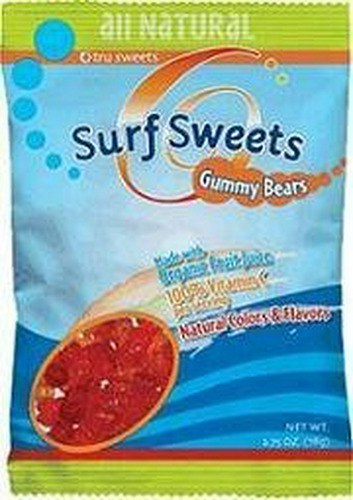 Dulce De Gomita, Surf Sweets Gummy Bears 2.75 Oz (paquete De