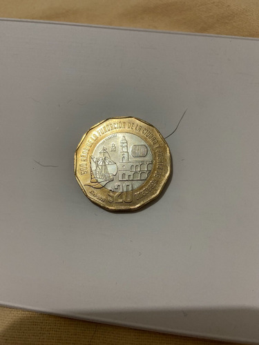 Moneda Conmemorativa 500 Años Fundación De Veracruz