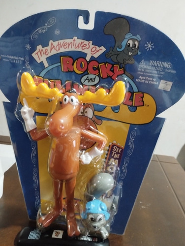 Figura The Adventures Of Rocky And Bullwinkle Yamato (Usado)