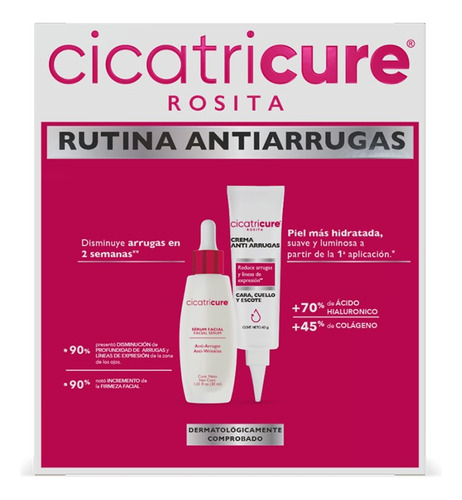 Cicatricure Antiarrugas Kit Serum Facial + Crema Antiarrugas