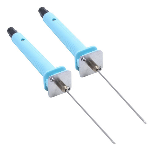 2x Cortador De Espuma Eléctrico De 10 Cm Pluma De Corte + Ad