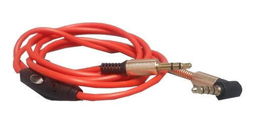 Cable Audio Auxiliar Microfono 3.5 Mm Estéreo Repuesto Auriculares Microcentro