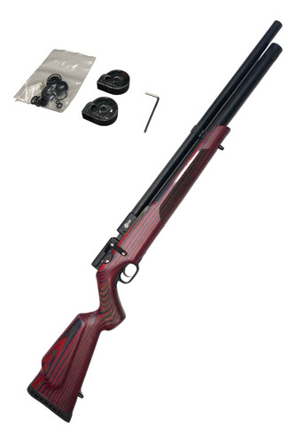 Rifle Pcp Red Target Hp Cal 4.5; 5.5 Y 6.35 Culata Laminada