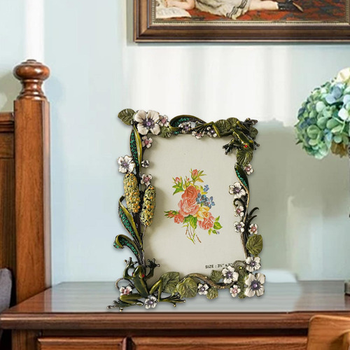Moldura De Foto Floral, Moldura De Foto De Flores, Estilo