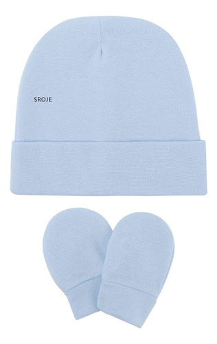 Ph Juego De Gorros Y Manoplas Para Bebé Gorro De Algodón