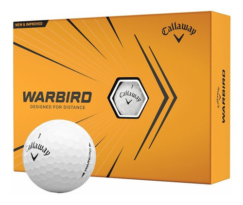 Pelotas De Golf Callaway Warbird 2021, Blanco