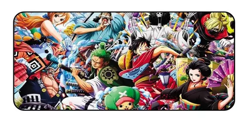 Mouse Pad Gamer One Piece 90cm X 40cm Extra Grande Promoção