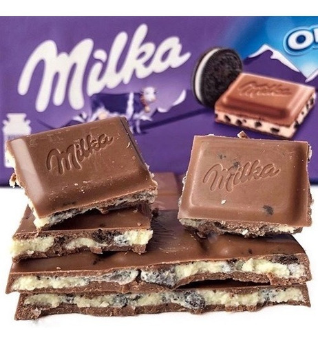 Barra Chocolate Milka Oreo