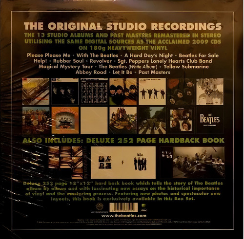 The Beatles - Boxset Collection - 13 LP's e versão em álbum de edição limitada