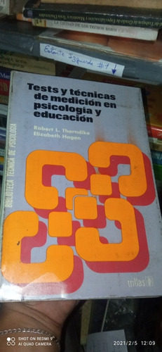 Tests Y Técnicas De Meditación En Psicología Y Educación.