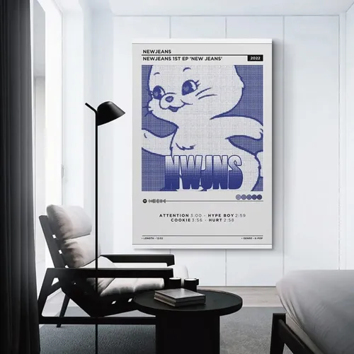 Newjeans - Newjeans Canvas Poster Parede Arte Decorativa