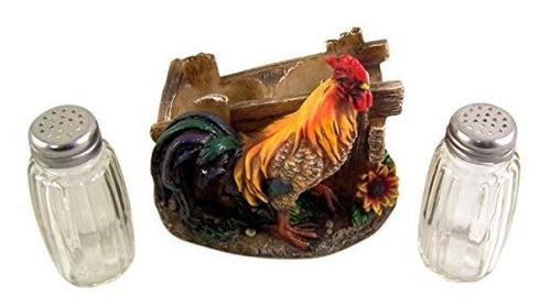 Agitadores De Sal Y Pimienta Shaker Shaker De Farm Rooster I