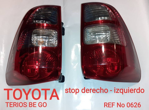 Stop Dcho/izq Toyota Terios Be Go