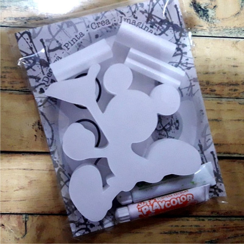 10 Souvenir Kit Arte Mickey Minnie Pokemon Araña Avenger