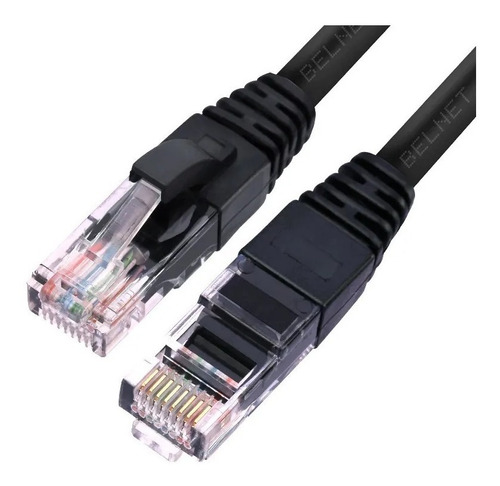 Cable De Red Armado Patch Cord 1 Mts Pc Router Wifi Internet