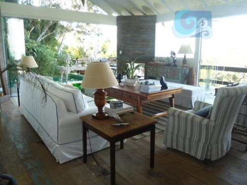 Imagem 11 de 30 de Iporanga Casa À Venda Condomínio Iporanga - Guarujá. - Ca1237