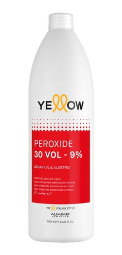 Peroxido O Agua Oxigenada Vol 30 Alfaparf Yellow 1l