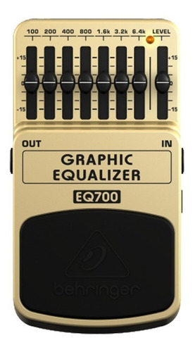 Behringer Eq700 Pedal Ecualizador Para Guitarra