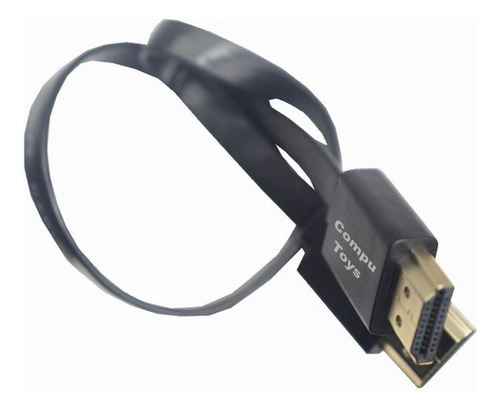 Cable Hdmi Corto 30cm V1.4 2k Ultra Plano Computoys Sas