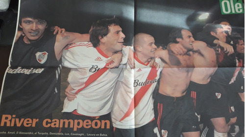 Póster River Campeón Clausura 2003 Super Gigante 