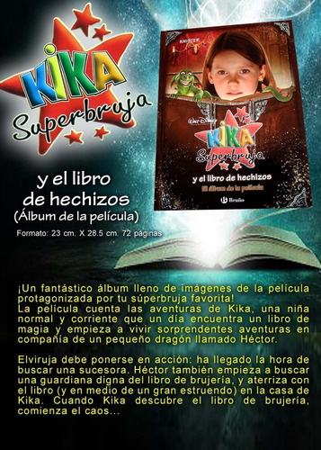 Libro. Kika Superbruja Y El Libro De Hechizos/álbum-película