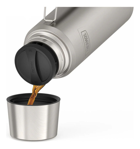 Termo Liquido Acero Inox Icon 1.2l Acero Mate Color Plateado