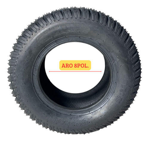 Pneu 16x6.50-8 Forerunner Trator Aparador De Grama E Minibug