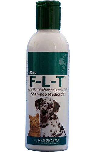 Shampoo F-l-t Medicado Para Perros Y Gatos 150ml