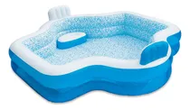 Comprar Piscina Inflable Familiar C 2 Asientos Integrados 3.05m Azul