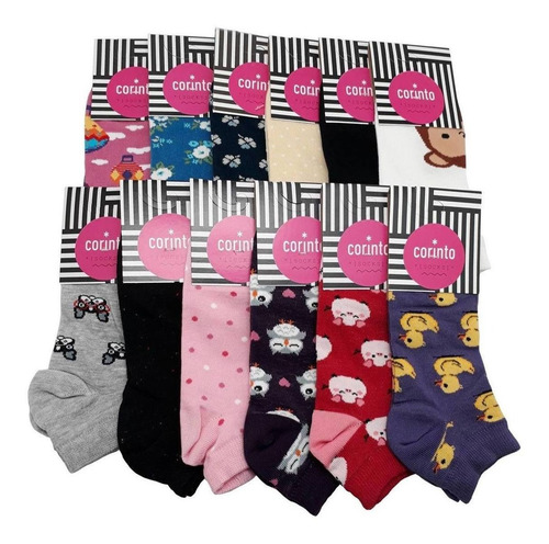 Medias Surtidas Pack X12 Dama 1101 + Cuotas Corinto