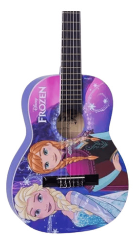 Violão Infantil Phx Frozen Elsa E Anna Vif-1/vif-2 Cor Lilás