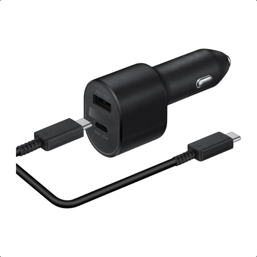 Cargador De Auto Usb Tipo C 45w + 15w Super Carga Rápida 