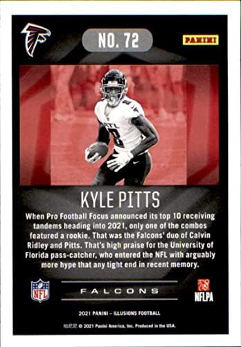 2021 Panini Illusions 72 Kyle Pitts Atlanta Falcons Rc Rooki