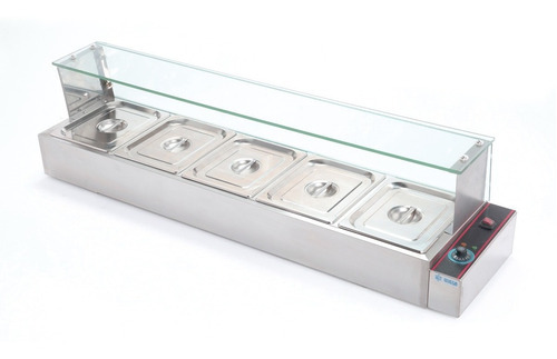 Baño Maria Electrico 5 Insertos 1000w Migsa Bn-b24