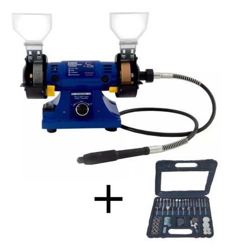 Amoladora Banco Alta Velocidad Con 100 Acc Kldab100