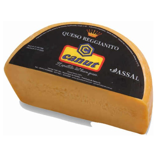 Queso Reggianito Canut X 1/2 Horma 2 Kg.alvacío Recomendable