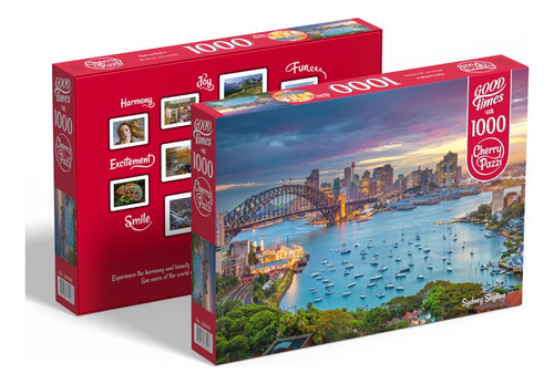 Cherry Pazzi Puzzle 1000 Pzs - Sydney Skyline