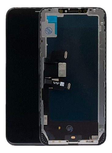 Tela Display Compativel Frontal Lcd iPhone XS Max 6.5 Top Hd Cor Preto