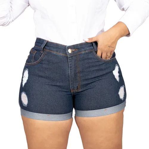 Mercado livre shorts jeans hot sale rasgado