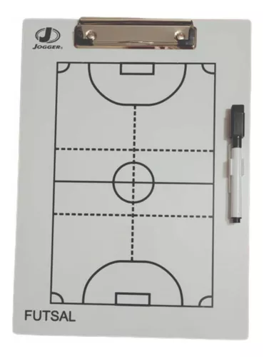 Tabla de entrenamiento de baloncesto – Pizarra blanca de baloncesto  profesional ultra gruesa para entrenadores incluye marcador y clips duales  –