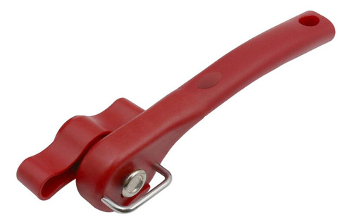 Abrelatas De Plástico Con Corte Lateral Rojo