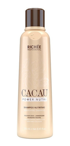 Richée Cacau Power Cabelos Antidanos Nutri Shampoo 250ml