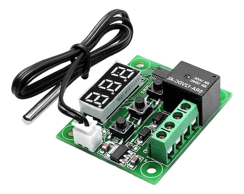 Módulo Controlador De Temperatura -w1209d Fácil Luz Azul