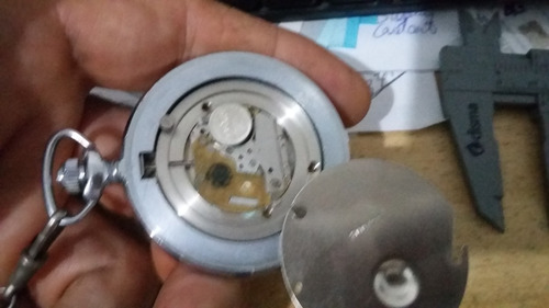 Relogio De Bolso Maquina Quartz Marhhr Kbapll Para Reparo