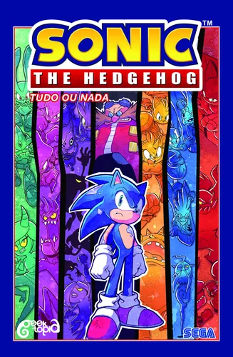 Livro de colorir SONIC - Comprar em Papareti