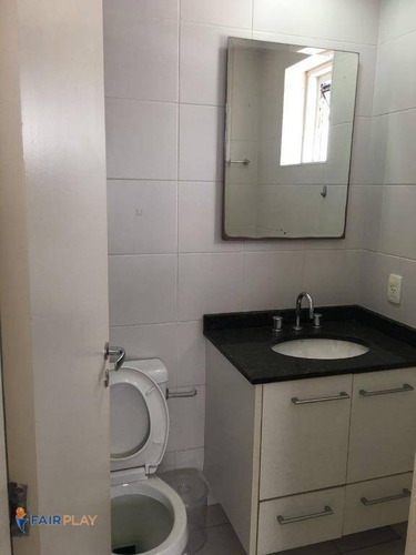 Apartamento No Brooklin, Ao Lado Da Berrini, 75m De Area Útil, 2 Dormitórios E 2 Vagas De Garagem - Ap3324