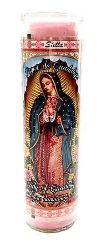 Veladora Virgen De Guadalupe: Luz Y Protección Espiritula.