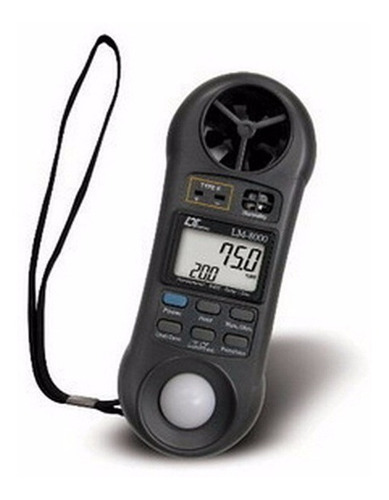 Anemómetro-luxómetro-higrómetro-termómetro Digital Portatil