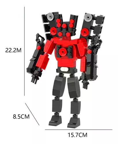 Titan Spearkerman Bloques Skibidi Toilet Lego 331 Piezas